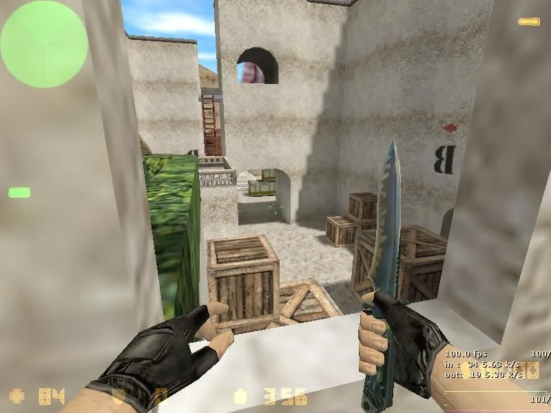Скачать Карта de_sand_fortress для CS 1.6 — подробный обзор - Скриншот
