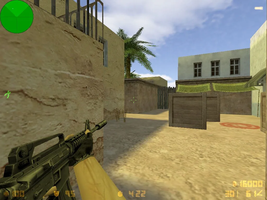 Карта de_sunburn для CS 1.6: тактика и детали — скриншот 6