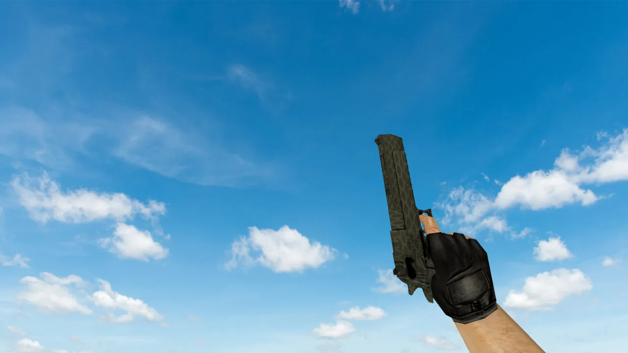Скачать Модель Deagle «Африканская сетка» для CS 1.6 - Качественная графика и анимация - Скриншот
