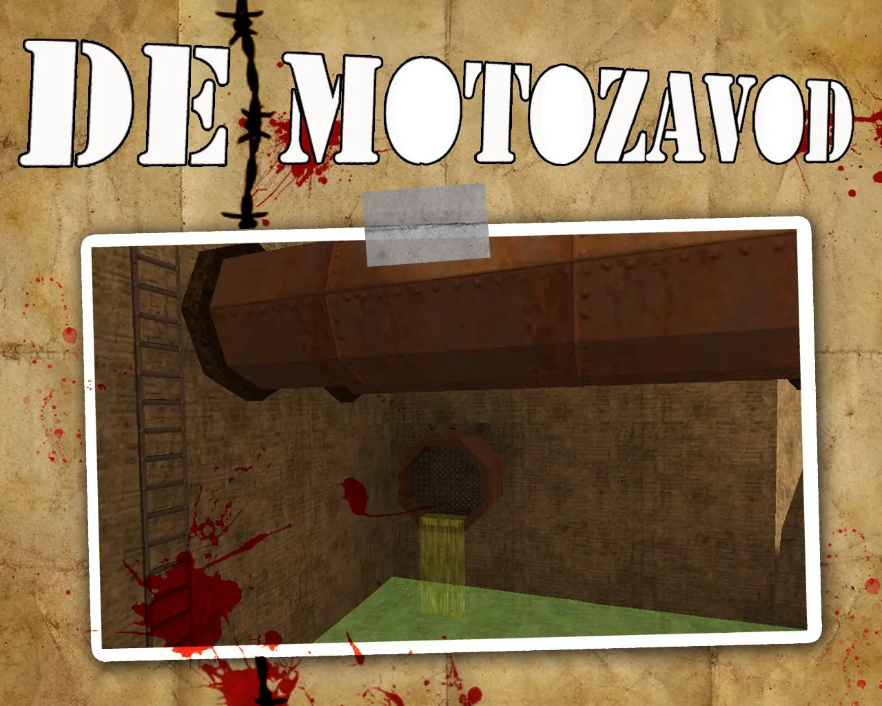 Скачать Карта de_motozavod для CS 1.6 – тактические возможности и оптимизация - Скриншот