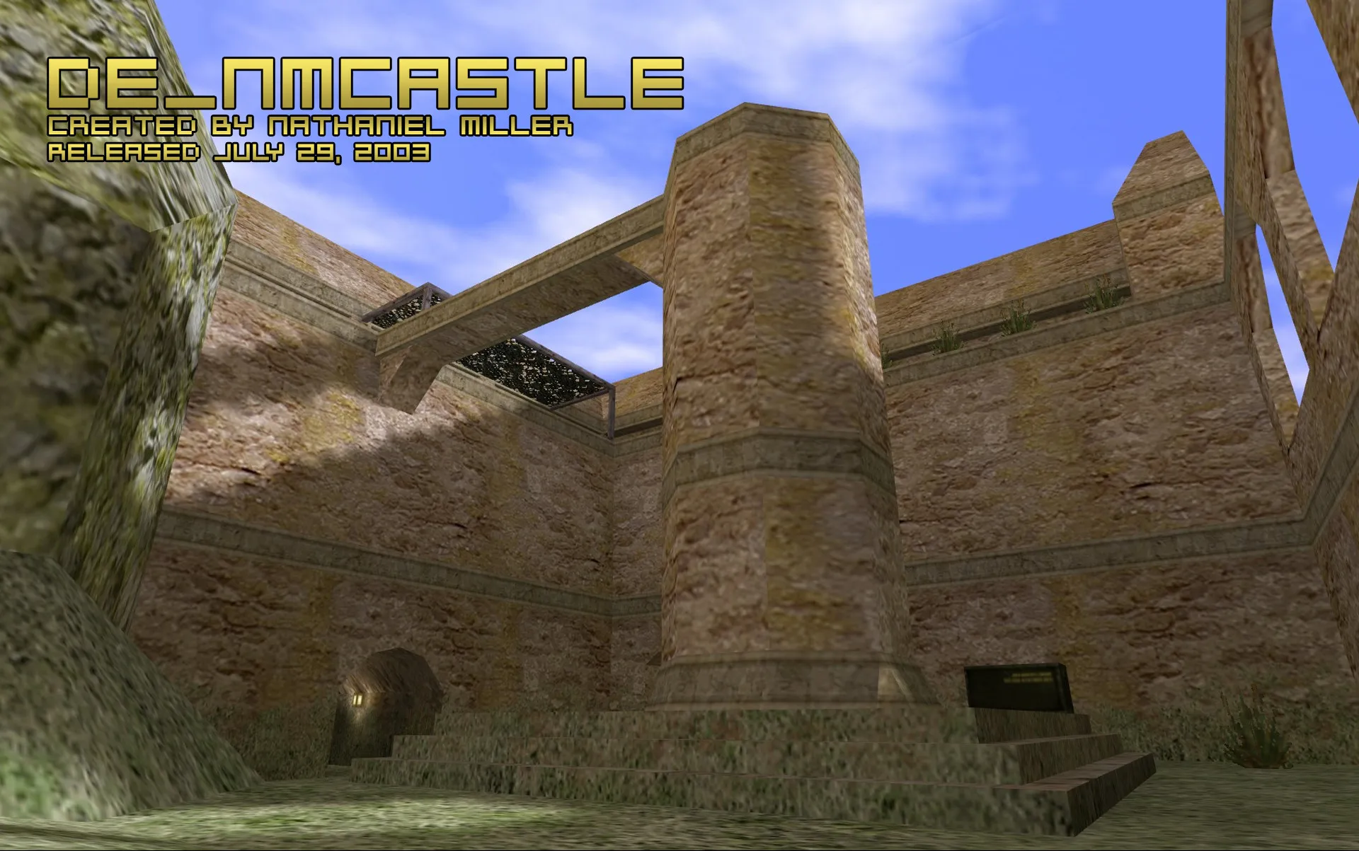 Карта de_nmcastle для CS 1.6: Тактические возможности и особенности — скриншот 13