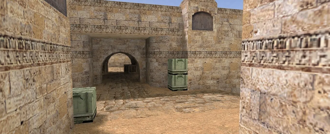 de_dust2_wrs карта для CS 1.6: баланс сторон, точки, .nav для ботов и оптимизация wpoly/epoly — скриншот 3