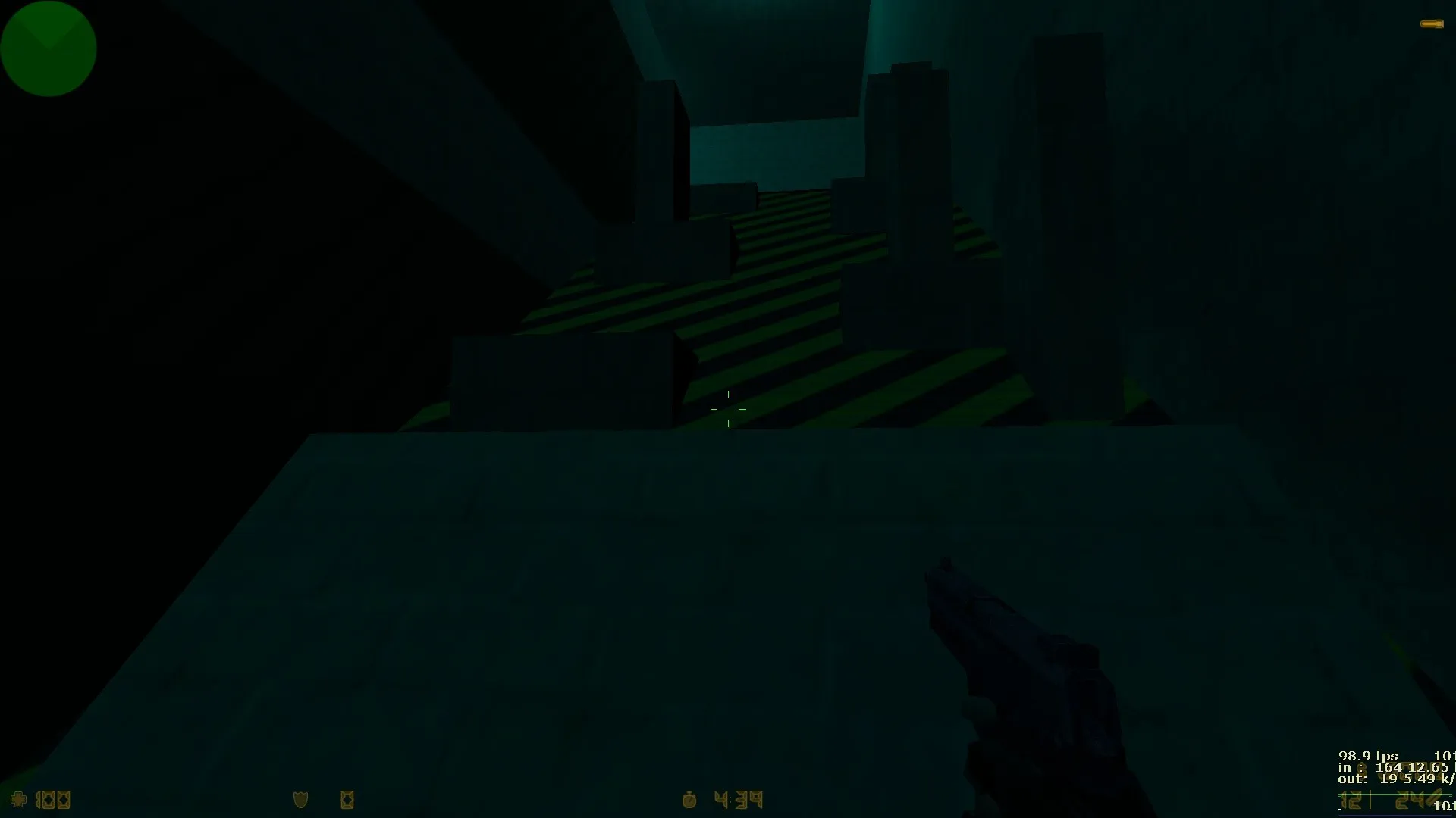 deathrun_automatic для CS 1.6: карта трейсера с ловушками, балансом сторон и настройками под 4554/8610 — скриншот 1