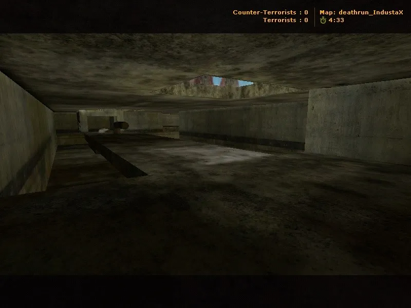 Скачать deathrun_industax для CS 1.6: карта Deathrun, точки, маршруты, .nav и оптимизация - Скриншот