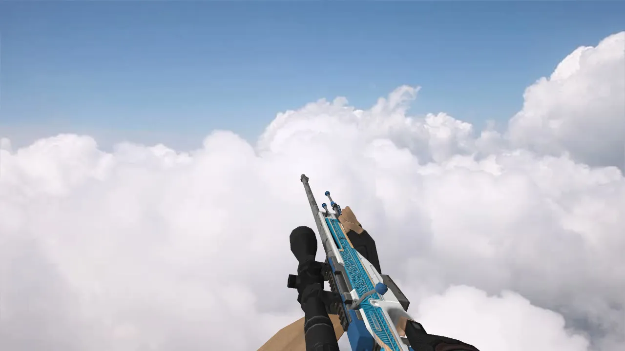 Скачать Модель AWP Sea Motive для CS 1.6 - Оружие с уникальным стилем - Скриншот