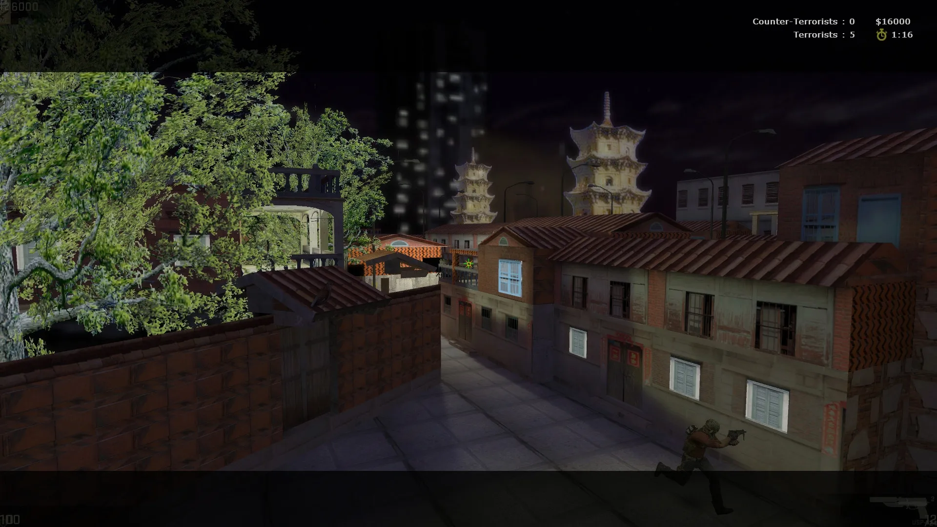 Скачать de_carpcity_night — ночная DE карта для CS 1.6: точки, маршруты, .nav и оптимизация - Скриншот