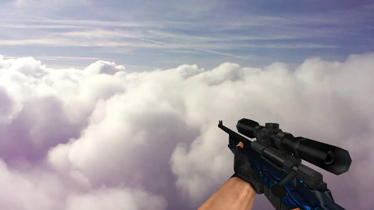 Скачать Модель «Стандартный AWP Медуза» для CS 1.6 - Качественные текстуры и звуки - Скриншот