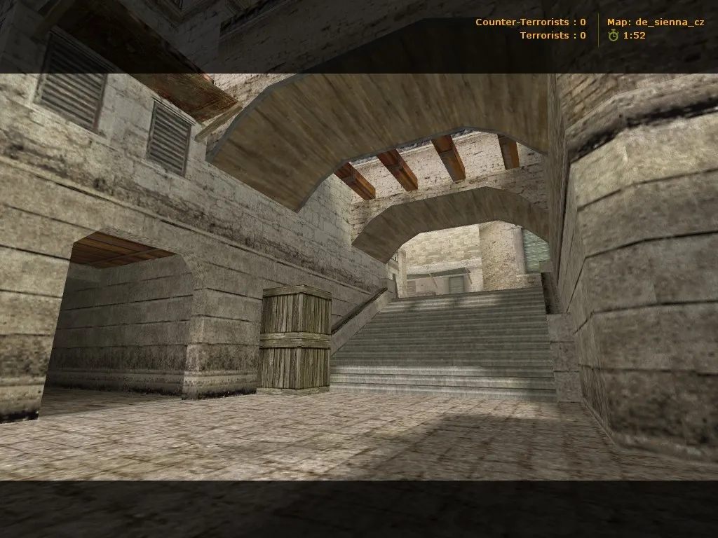 Скачать Карта de_sienna_cz для CS 1.6 - Тактические возможности и баланс - Скриншот