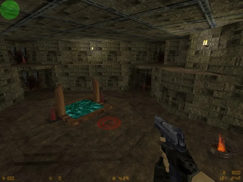 Скачать Карта de_unrest для CS 1.6: Тактика и особенности - Скриншот