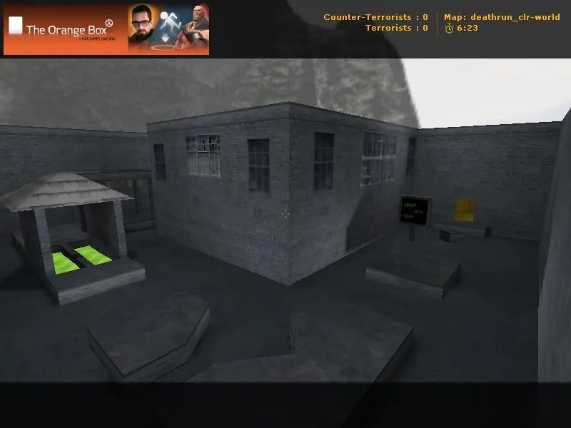 Скачать deathrun_clr-world — карта deathrun для CS 1.6: точки, раунды, .nav и оптимизация - Скриншот