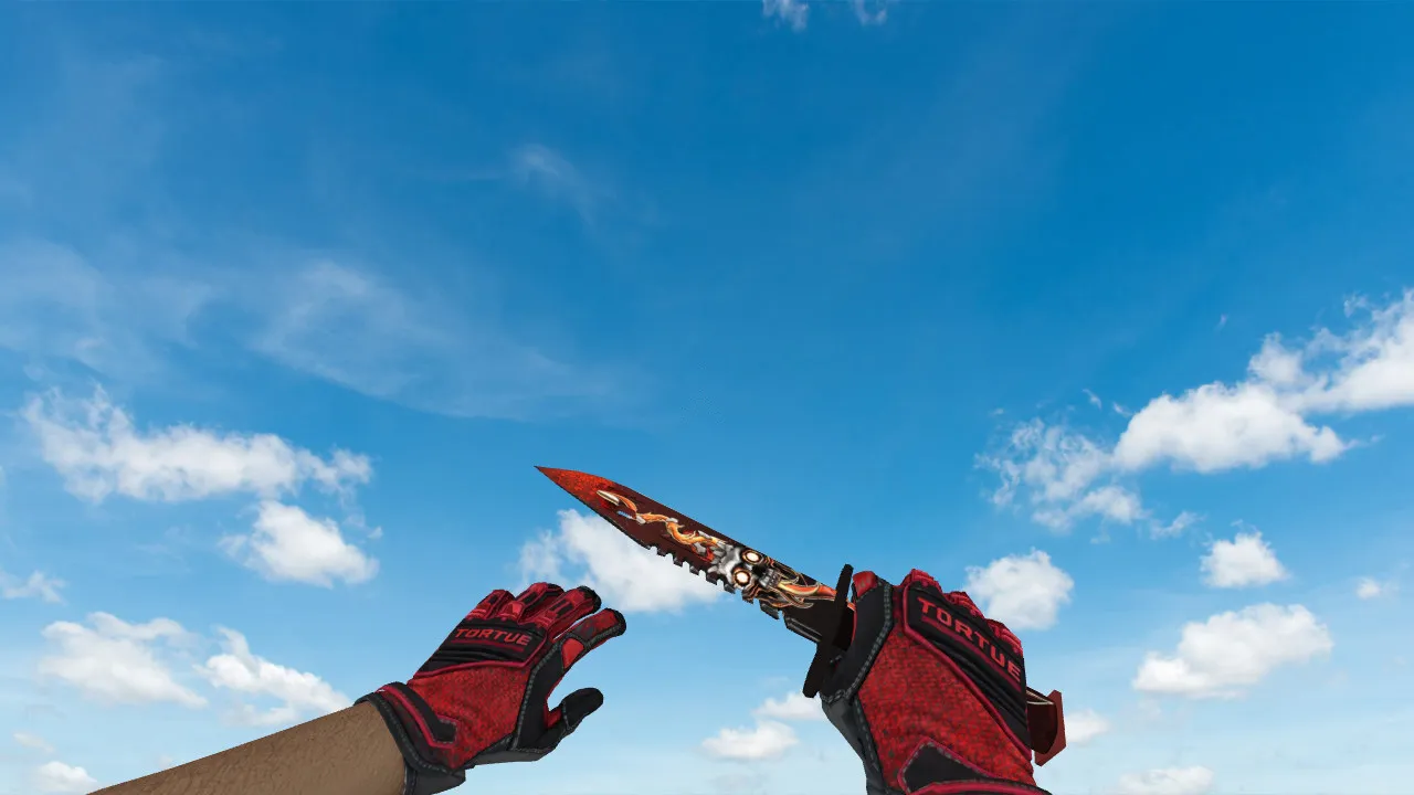Скачать v_ нож M9 «Подтвержденное убийство» для CS 1.6: p_ и w_ модели, звук, анимация осмотра - Скриншот