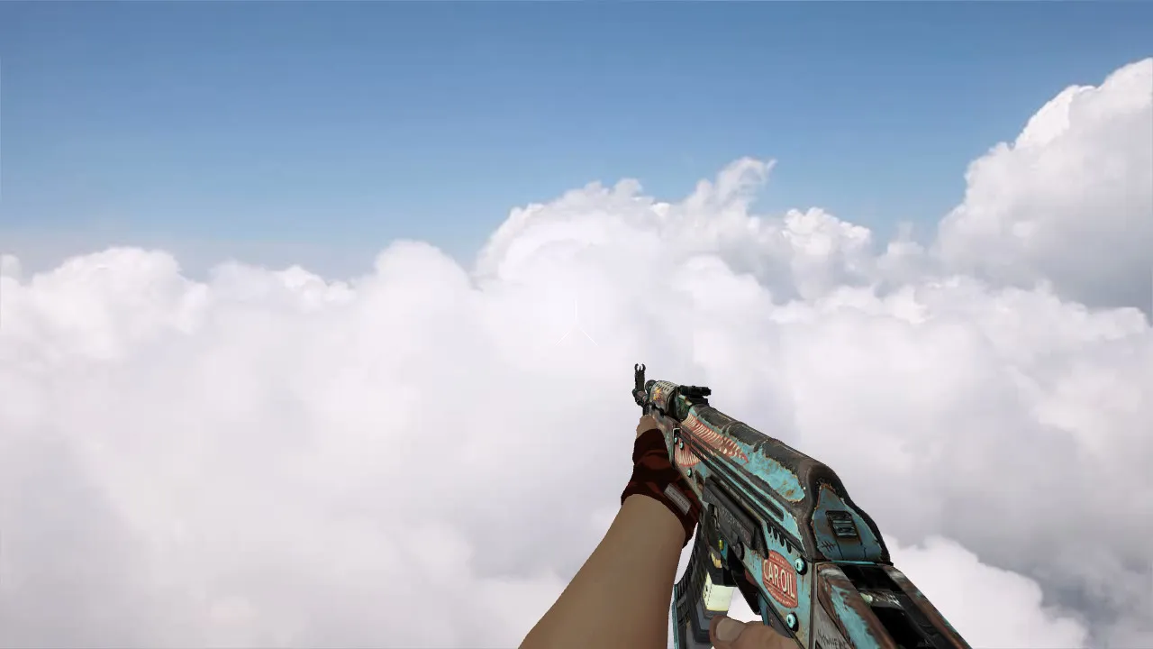 Скачать Модель «AK-47 Nibbler» для CS 1.6 - Уникальный Скин - Скриншот
