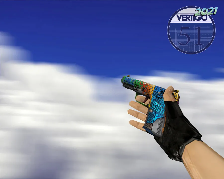 Пак скинов «Vertigo 2021» для CS 1.6: v_ p_ w_ модели оружия, звуки и осмотр — скриншот 7