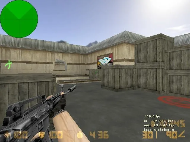 Скачать Карта de_localstrike для Counter-Strike 1.6: тактика и особенности - Скриншот