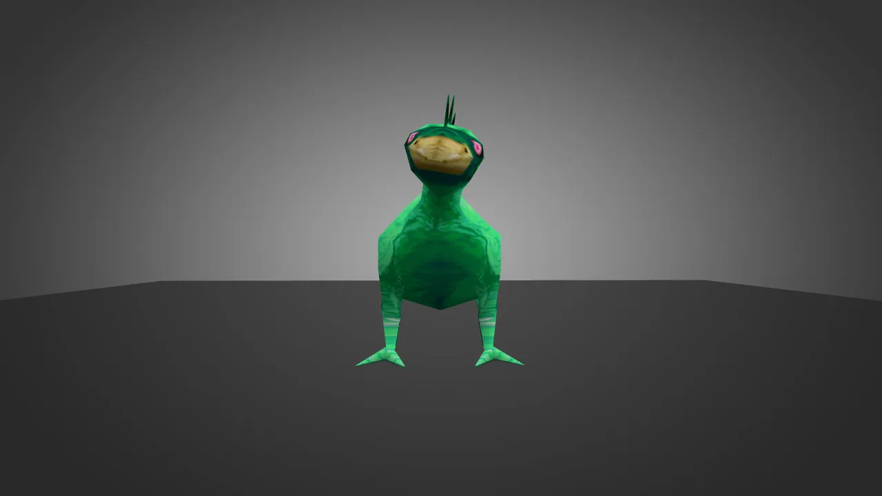 Скачать Модель «Alien Chicken» для CS 1.6: Уникальный Скин и Его Особенности - Скриншот