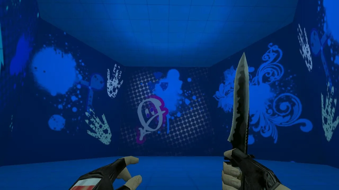 Скачать speedrun_tornado для CS 1.6: Deathrun карта с воронками, ловушками и маршрутом через зоны - Скриншот