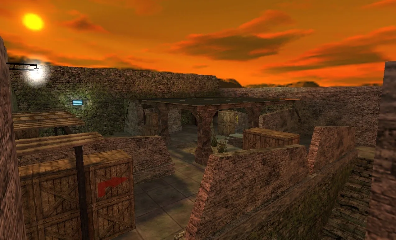 Скачать Карта de_secret_stone для CS 1.6: оптимизация и тактика - Скриншот
