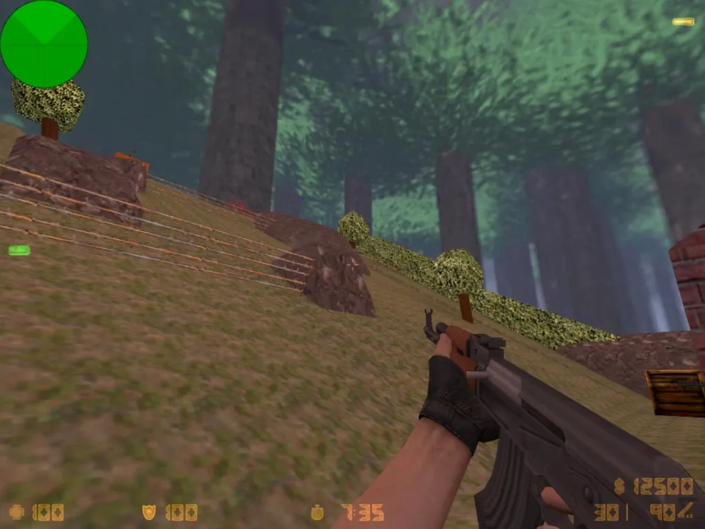 Карта de_mountainside для Counter-Strike 1.6: Тактики и советы — скриншот 11