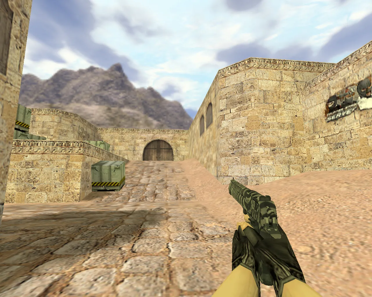Скачать Модель «Deagle Гипнотический» для CS 1.6 - Уникальное Оружие - Скриншот