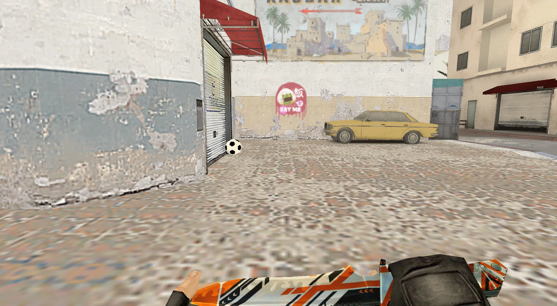 Скачать Граффити «Рисовая бомба» для CS 1.6 - Уникальные скины по мотивам CS:GO - Скриншот