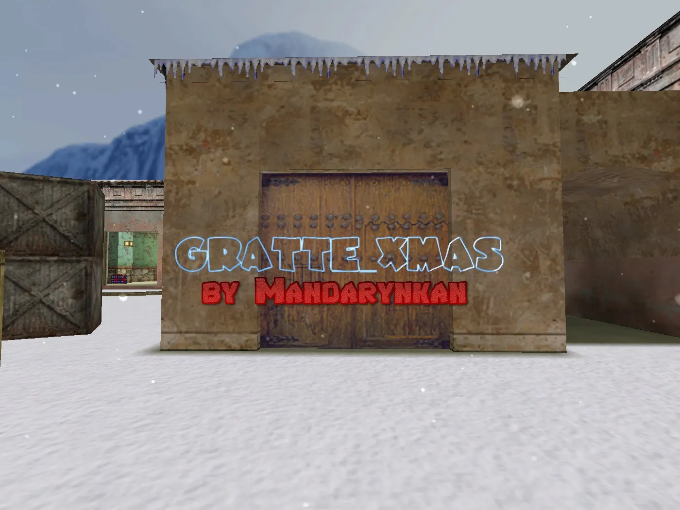 Скачать de_gratte_xmas — DE карта для CS 1.6: точки, маршруты, .nav для ботов и оптимизация wpoly/epoly - Скриншот