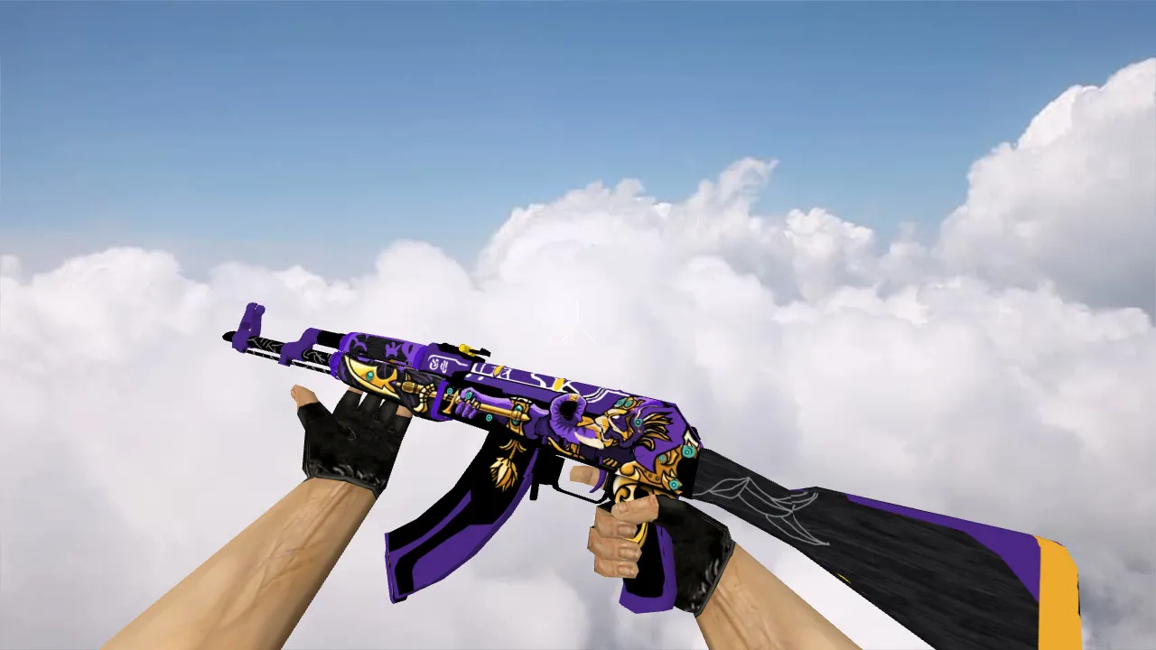 Скачать Модель «AK-47 Ganesha» для Counter-Strike 1.6 - Уникальный стиль - Скриншот