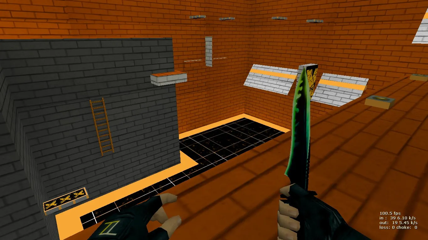 deathrun_nothing для CS 1.6: карта Deathrun, точки, раунды и настройка под 4554/8610 — скриншот 8