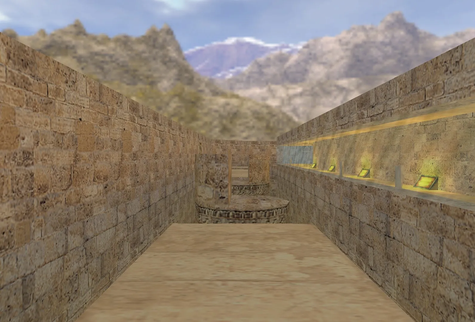 Скачать deathrun_temple-dust для CS 1.6: карта deathrun, раунды, точки, .nav, оптимизация - Скриншот