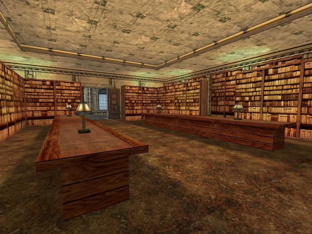 Скачать Карта de_hc_gzmansion для CS 1.6: точки, роли, боты (.nav), оптимизация wpoly/epoly - Скриншот