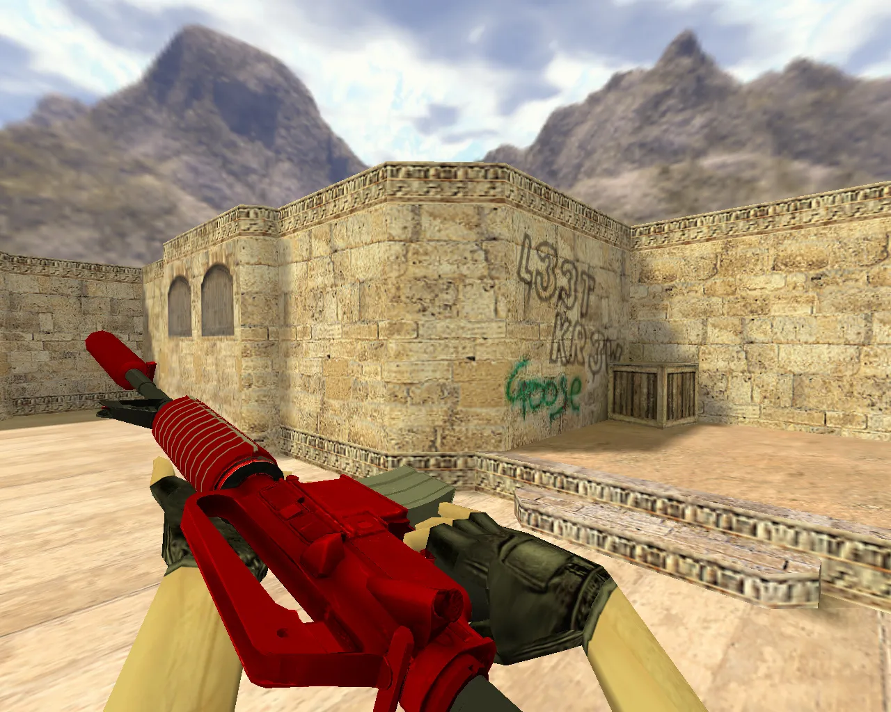Скачать Модель v_m4a1 «М4А1 Хот-род» для CS 1.6: p_m4a1, w_m4a1, звуки, анимации осмотра и текстуры - Скриншот