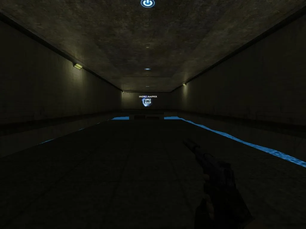 Скачать deathrun_m6mmi для CS 1.6: карта Deathrun, тактика за CT/T, точки спавна и нав для ботов - Скриншот