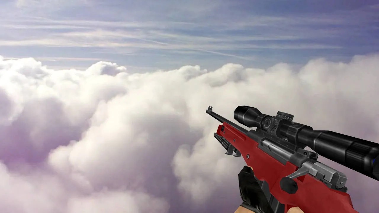 Скачать Модель Default AWP Red Re-Color для CS 1.6 - Скачать сейчас - Скриншот