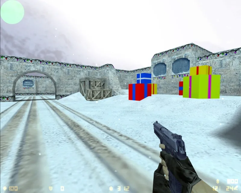 Карта de_xmas_dust для CS 1.6 - Сражения на зимних просторах — скриншот 8
