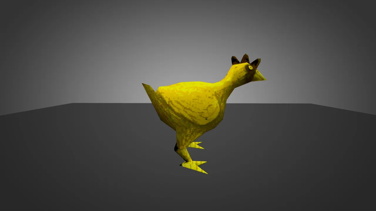 Скачать Модель «Golden Chicken» для CS 1.6: Уникальный скин для вашей игры - Скриншот