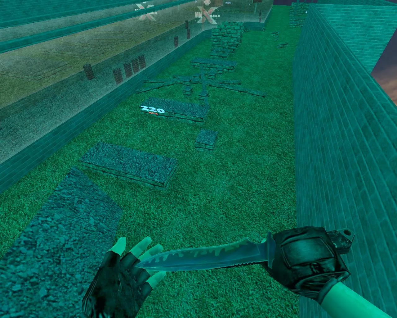 Карта deathrun_mnx_beta для CS 1.6: .nav для ботов, баланс сторон, оптимизация wpoly/epoly — скриншот 6