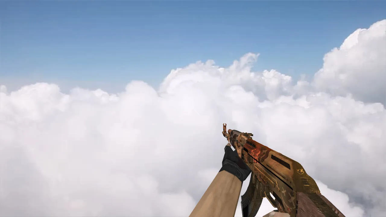 Скачать Модель «AK-47 Biker» для CS 1.6 - Качество и Уникальность - Скриншот