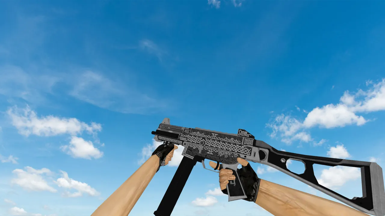 Скачать Модель UMP-45 Hagalaz для CS 1.6: скачать и установить - Скриншот
