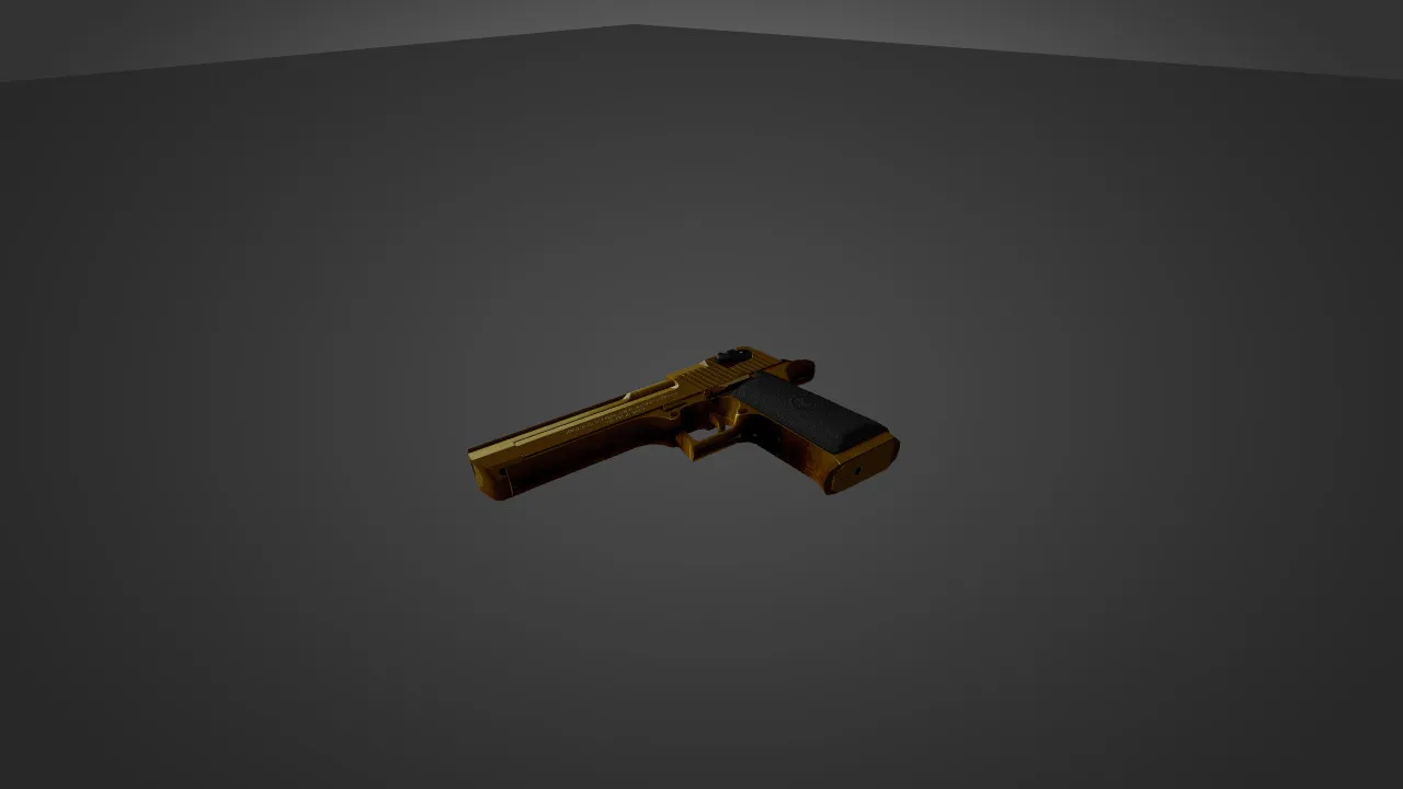 Скачать Модель «Hav0c's Gold Deagle For Chicken» для CS 1.6 | Уникальные скины - Скриншот