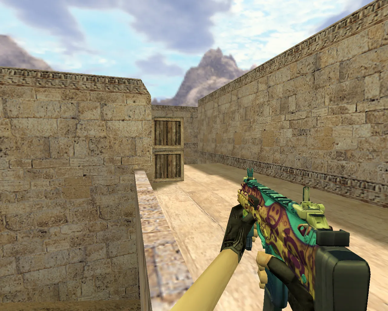 Скачать Модель «MP7 Эмоции» для CS 1.6 - Скачай и играй - Скриншот