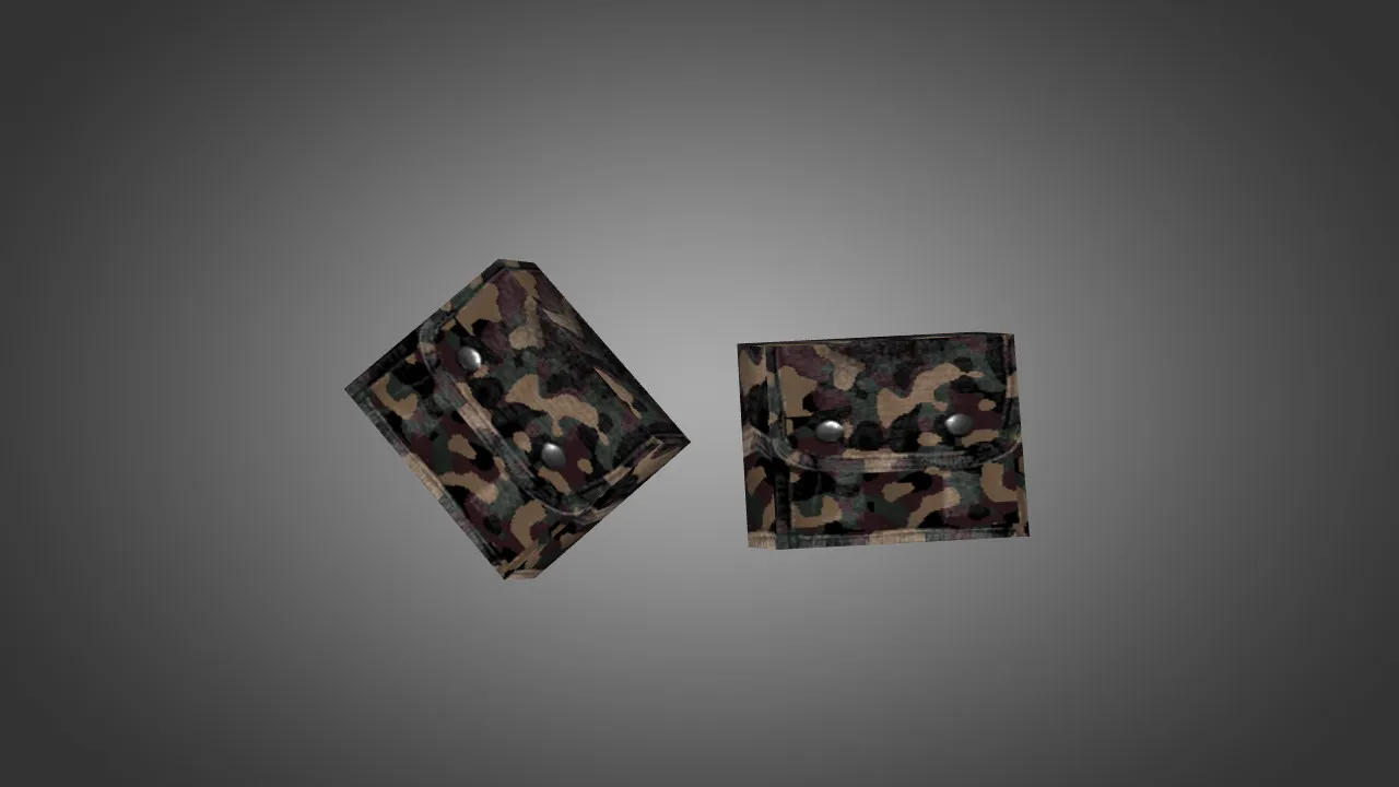 Скачать Модель «Forest Camo Kit» для CS 1.6: щипцы v_model, p_model, w_model, звуки и анимация осмотра - Скриншот