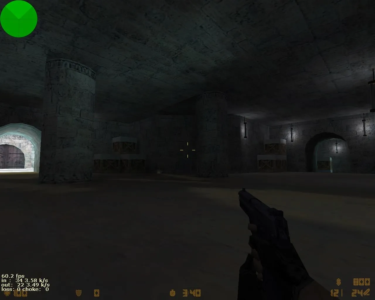 de_snow_dust - Зимняя Карта для CS 1.6: Тактика и Оптимизация — скриншот 6