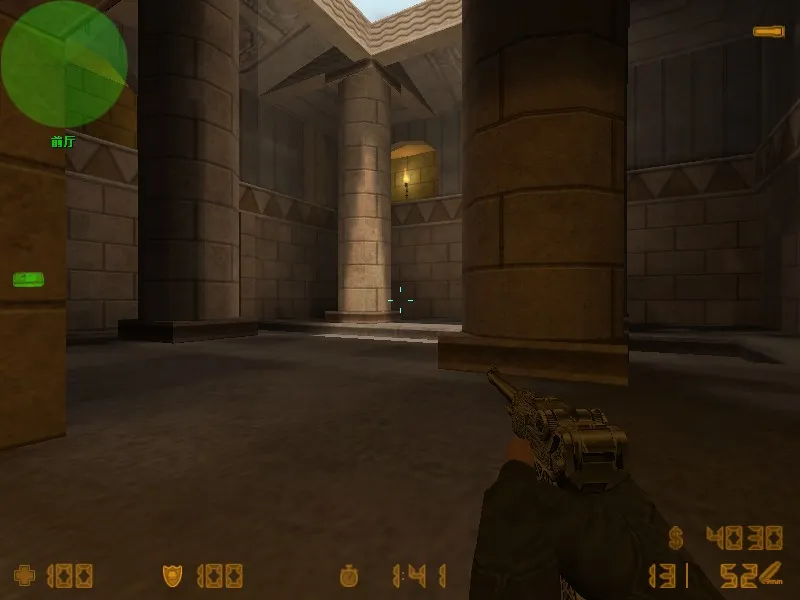 Скачать Карта de_tombraid для CS 1.6: Тактика и особенности - Скриншот
