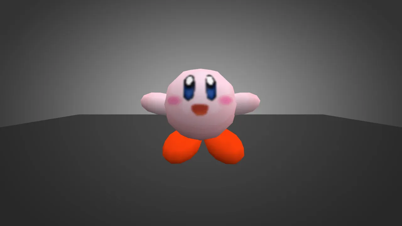 Скачать Модель «Kirby» для CS 1.6 - Уникальный скин для игры - Скриншот
