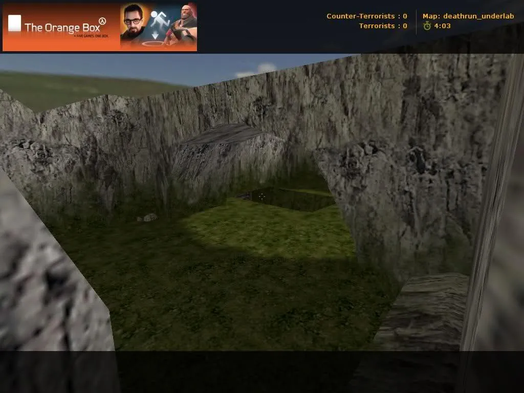 Скачать deathrun_underlab_v2 — карта deathrun для CS 1.6: точки, баланс сторон, .nav, оптимизация - Скриншот