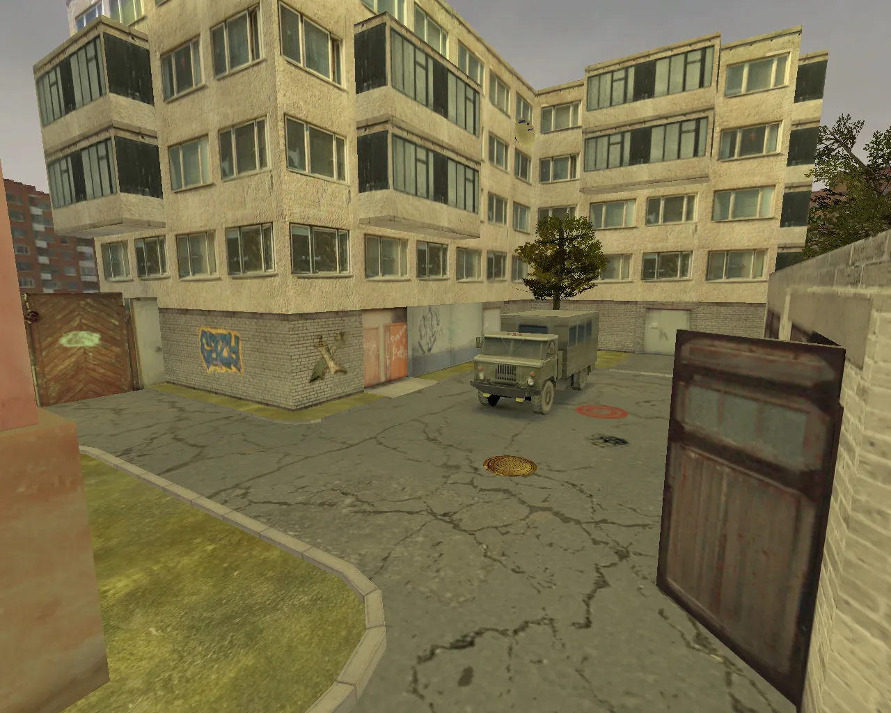 Скачать Карта de_hometown для CS 1.6: Тактические особенности и оптимизация - Скриншот