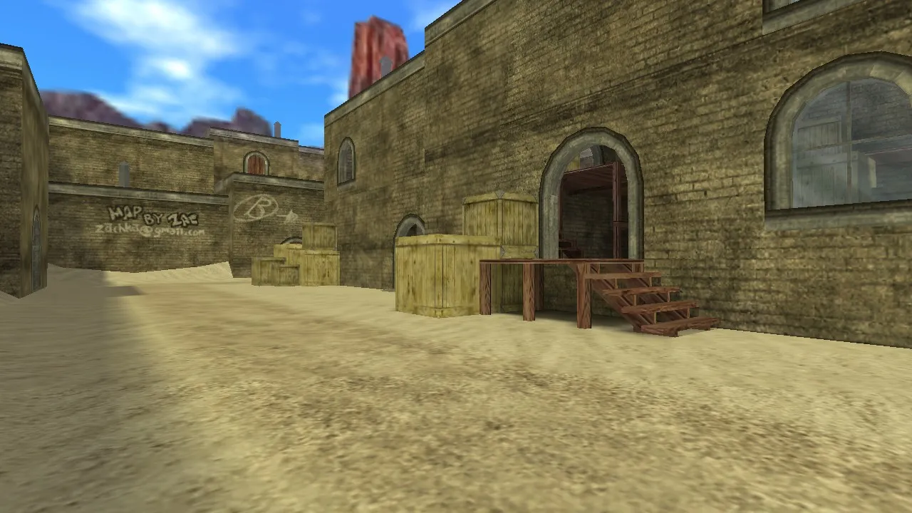 Скачать Карта de_telos2v4 для CS 1.6: Баланс и Тактика - Скриншот