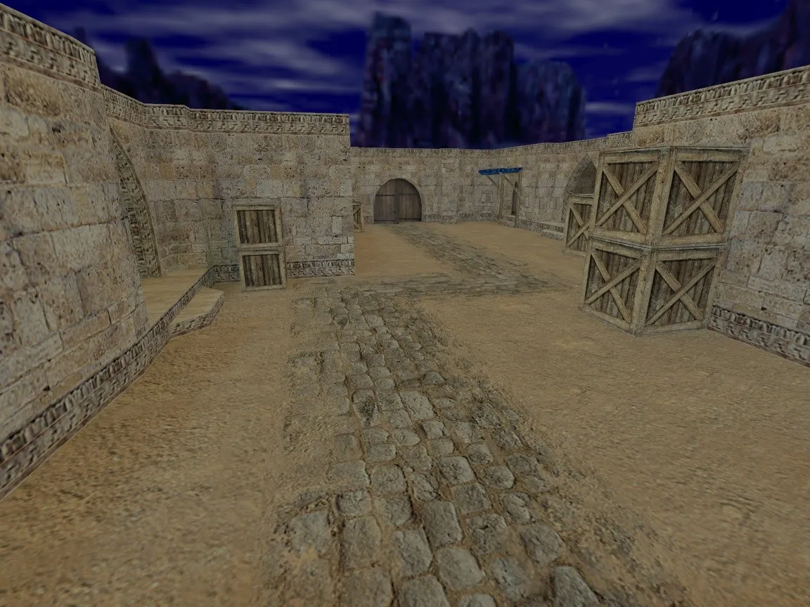 Карта de_lietah для CS 1.6: Тактические особенности и детали — скриншот 6