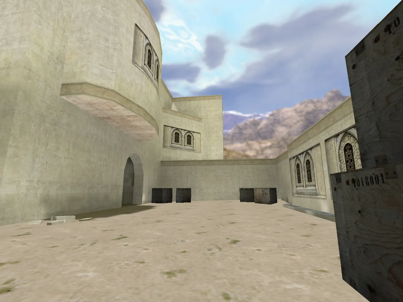 Скачать Карта de_anarchy_csgo для CS 1.6: баланс сторон, точки, .nav для ботов и оптимизация wpoly/epoly - Скриншот