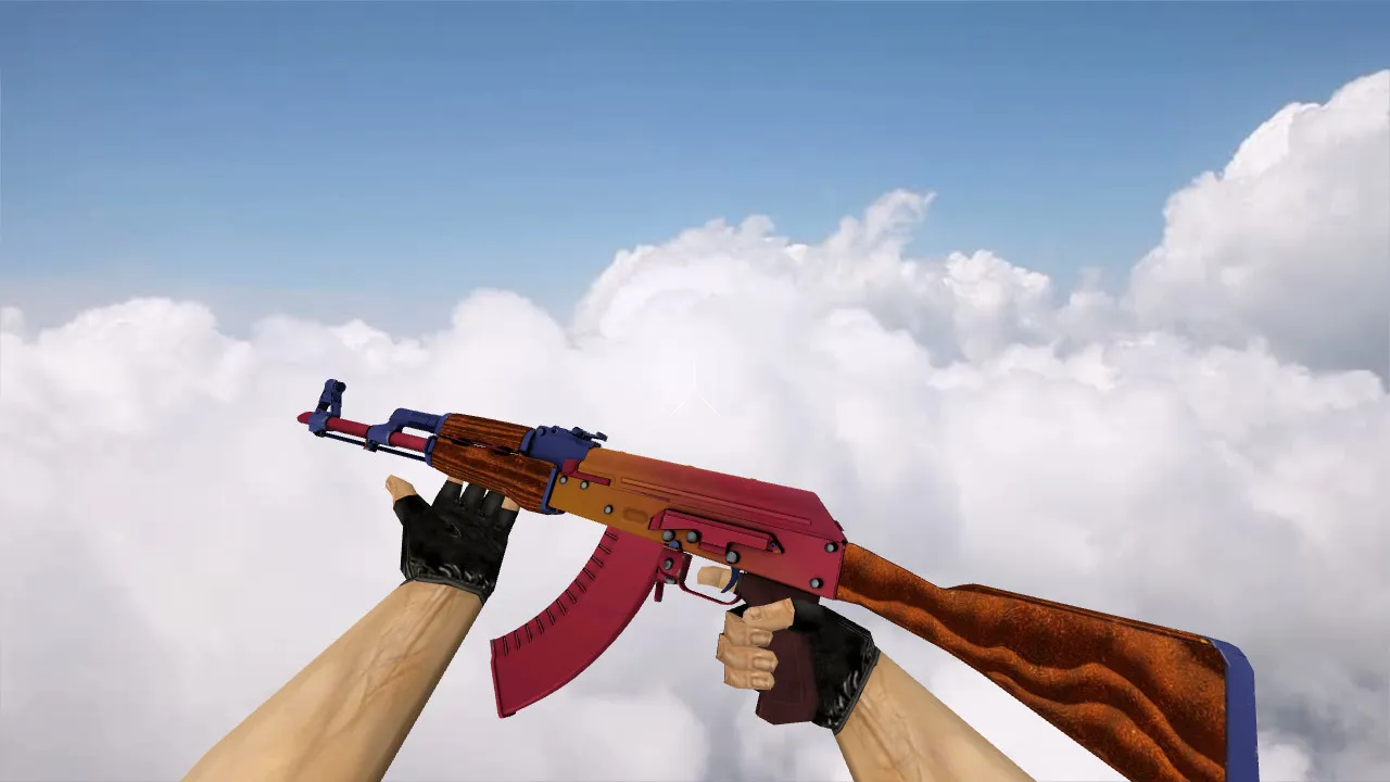 Скачать Модель АК-47 Fade для CS 1.6 – Уникальность и качество - Скриншот