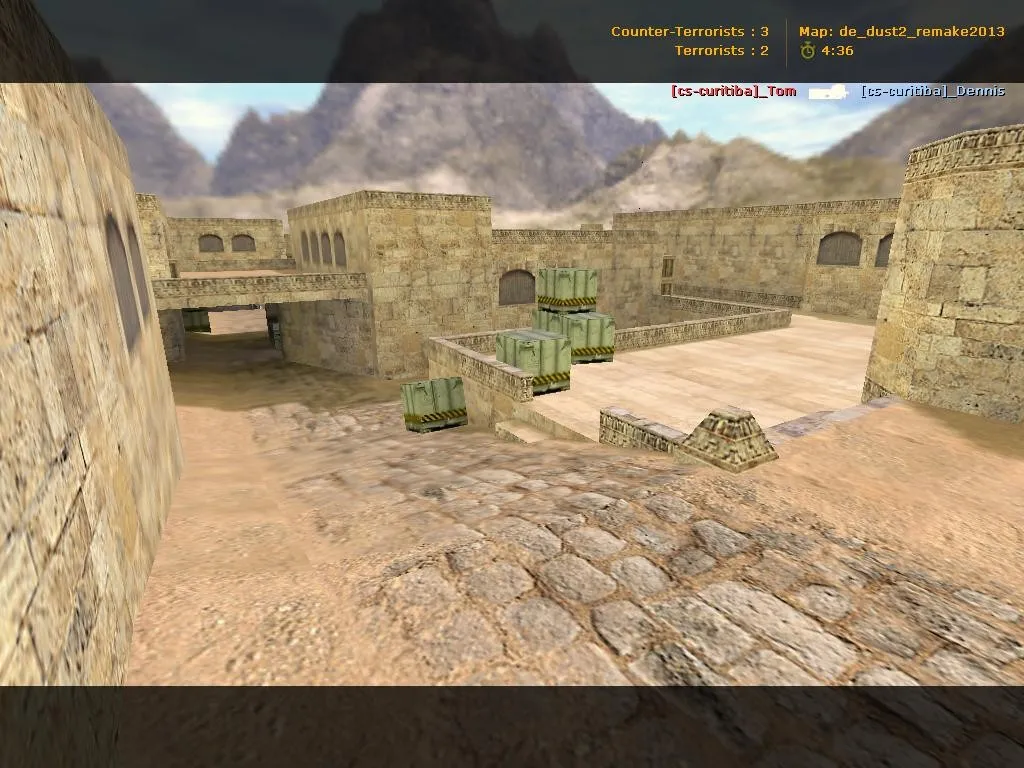 de_dust2_remake2013 — карта DE Dust2 remake для CS 1.6: точки, тактика и оптимизация — скриншот 6